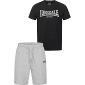 Lonsdale Fato de jogging preto