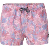 KOROSHI Calções de banho azul real / pêssego / salmão / rosé