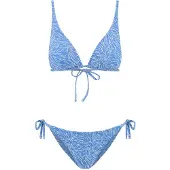 Shiwi Biquíni 'Amy' azure / branco