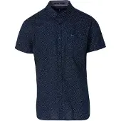 KOROSHI Camisa marinho / branco