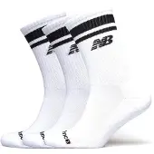 New Balance Meias Curtas Everyday Stripe Midcalf 3 Pares