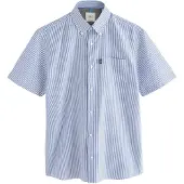 Next Camisa azul / branco