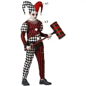 Atosa Fantasia De Menino Sinister Harlequin