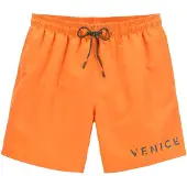 Venice beach Calções de banho azul / laranja