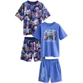 Next Pijama azul / mistura de cores