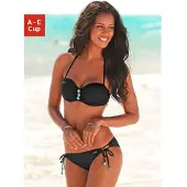 LASCANA Biquíni preto