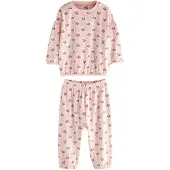 Next Pijama 'Cath Kidston' azul / verde / cor-de-rosa / branco