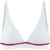 s.Oliver Top de biquíni rosa / branco