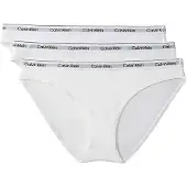 Calvin Klein Calcinhas 000qd5207e 3 Unidades