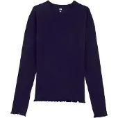 We fashion Camisola azul escuro