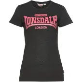 Lonsdale Camisa 'Tulse' amora / mosqueado preto