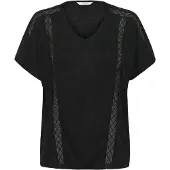 Cream Camisa preto