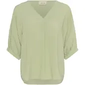 Cream Blusa verde pastel