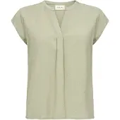 Cream Blusa verde pastel