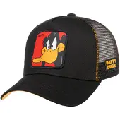 Capslab Boné 'Gorra negra pato lucas bordado frente trucker visera curva' preto