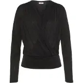 LASCANA Camisa preto