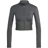 Adidas Moletom Com Fecho Hyperglam Rib Zip Thru Cover Up