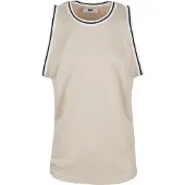 DEF Camisa bege claro / preto / branco