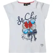 KOROSHI Camisola marinho / vermelho escuro / prata / branco