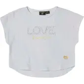 KOROSHI Camisola ouro / branco