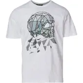 KOROSHI Camisa cinzento / branco