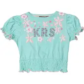 KOROSHI Camisola menta / alperce / rosa