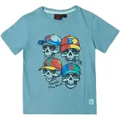 KOROSHI Camisola azul / verde / jade / vermelho