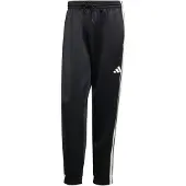 Adidas Calças de desporto 'Stadium' preto / branco