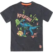 KOROSHI Camisola aqua / cinzento / verde claro / salmão