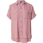 Vero Moda Camisa De Manga Curta Bumpy