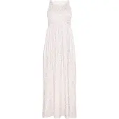 Usha Vestido rosa pastel / branco