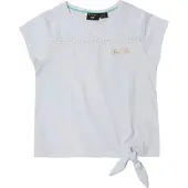 KOROSHI Camisola ouro / branco