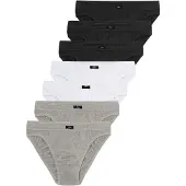 s.Oliver Cueca cinzento / preto / branco