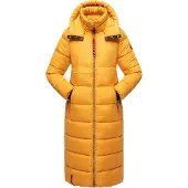 NAVAHOO Sobretudo de inverno amarelo / laranja / preto