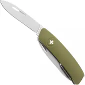 Swiza D09 R AM, KNR.0136.1050, Olive, canivete suíço, 9 ferramentas