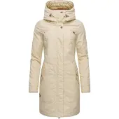Ragwear Sobretudo de inverno 'Jannisa' bege / castanho / preto / branco