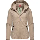 Ragwear Casaco funcionais 'Dizzie' cappuccino / preto