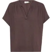 Kaffe Blusa 'KAMilia' chocolate