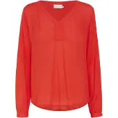 Kaffe Blusa vermelho claro