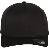 Brandit Boné '5 Panel' preto / branco