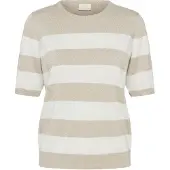 Kaffe Pullover 'KARegina' bege / branco natural