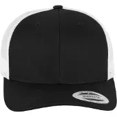 Flexfit Boné preto / branco