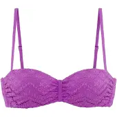 LASCANA Top de biquíni roxo