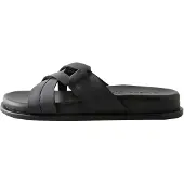 Next Sapatos abertos preto