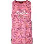 KOROSHI Camisa borgonha / melancia / branco