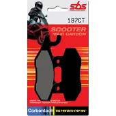 SBS Pastilhas De Freio De Cerâmica Hi-tech Street 197ct Carbon