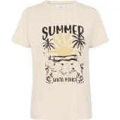 Saint tropez Camisa 'Kuvi' creme / mostarda / preto