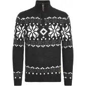 !Solid Pullover 'Norwin' antracite / branco