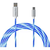 Ginza.se Cabo De Carregamento Rápido Usb-c Com Led