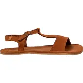 El naturalista para mulher. 256861123005_023 Sandálias de couro N5686 Satya castanho (36), Marrom, Plano, Fivela, Casual